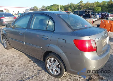 2011 Kia Rio Lx из США, поврежденный, VIN KNADH4A37B6923356